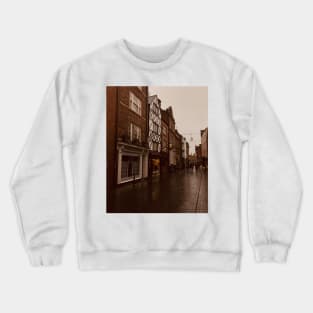 Cobbled streets in Durham Crewneck Sweatshirt